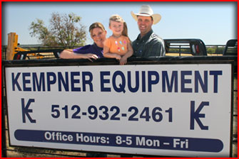 Kempner Equipment, Kempner Texas, a family owned trailer, truck bed and implement business.
